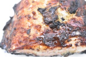 Kamsteg på grill - grillet marineret kamsteg
