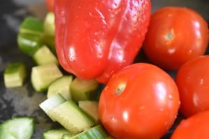 Gazpacho - kold tomatsuppe - nem opskrift