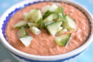Gazpacho - kold tomatsuppe - nem opskrift