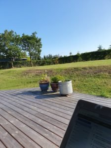Arbejde fra sommerhuset