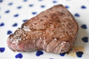 Minutsteaks - steaks med smør stegt på pande 