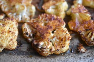 Bagt blomkål med paprika - nem og lækker opskrift