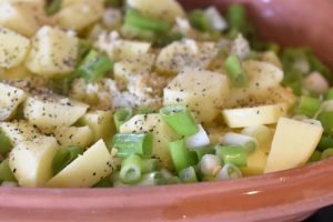 Svinemørbrad med bouillonkartofler i stegeso