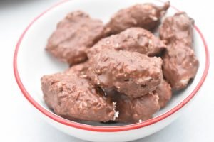 Bounty bar - opskrift med kondenseret mælk