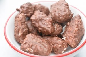 Bounty bar - opskrift med kondenseret mælk