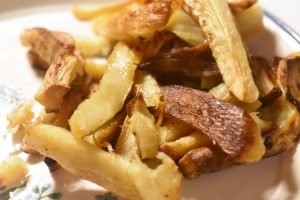 Pastinak fritter - lækre rodfrugt pommes frites