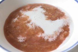 Rabarbergrød - nem opskrift med Maizena 
