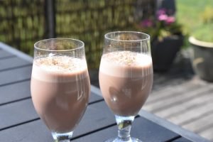 Milkshake med is & kakaomælk - nem opskrift