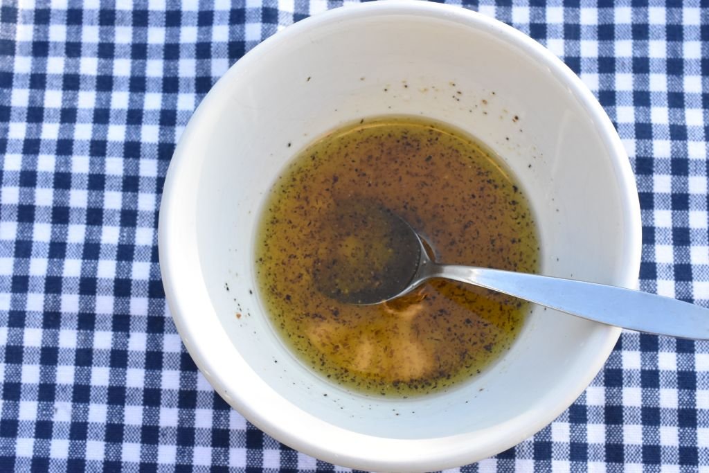Vinaigrette opskrift - olie eddike dressing