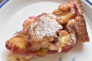 Blommekage med kokos - nem blommetærte