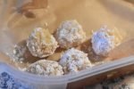 Trøfler med hvid chokolade og kokos opskrift
