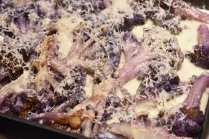 Blomkål med mornaysauce bagt i ovn opskrift
