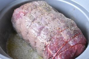 Gammeldags oksesteg i slow cooker - opskrift
