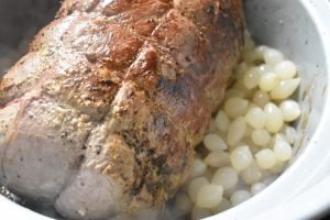 Gammeldags oksesteg i slow cooker - opskrift