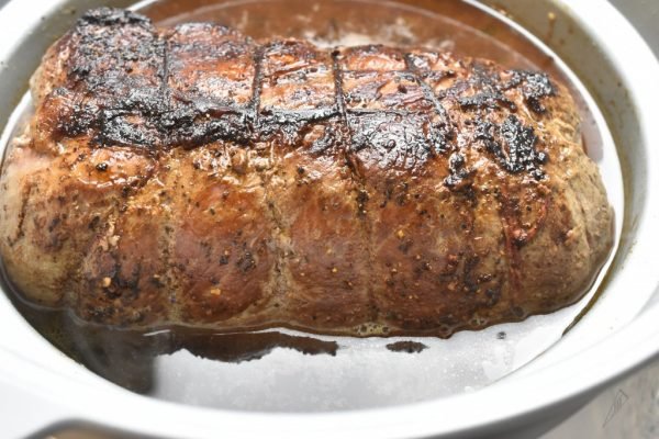 Gammeldags oksesteg i slow cooker - opskrift