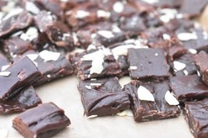 Fudge med chokolade og Baileys - chokoladefudge