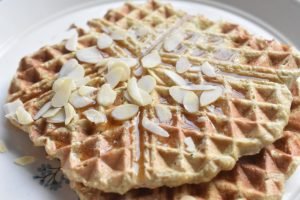 Bananvafler - vafler med banan og havregryn