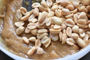Peanutbutter brownie - kage med peanuts