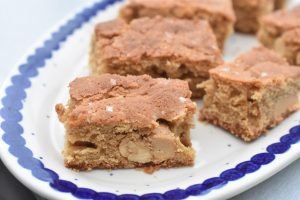 Peanutbutter brownie - kage med peanuts