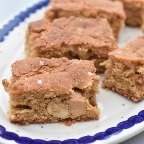 Peanutbutter brownie - kage med peanuts