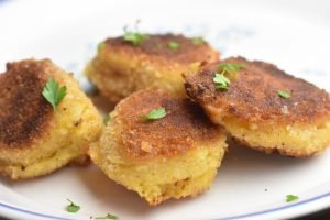 Mozzarella kartofler - kartoffelfrikadeller