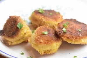 Mozzarella kartofler - kartoffelfrikadeller