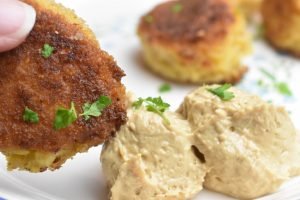 Mozzarella kartofler - kartoffelfrikadeller