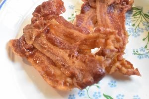 Bacon i mikroovn - stegt bacon på 2 minutter