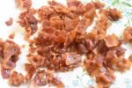 Pastasalat med kylling bacon & karry dressing
