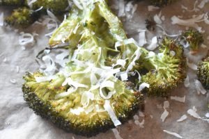 Broccoli i ovn med parmesan - bagt broccoli