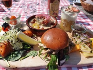 På tur til Restaurant Madam Blå i Fjellerup