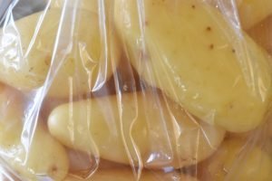 Nye danske kartofler med persille - kogetid
