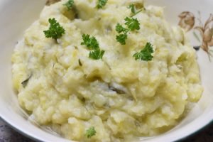 Grøntsagsmos - kartoffelmos med grøntsager
