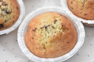 Muffins med chokoladestykker - nem opskrift