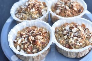 Havregrødsmuffins med banan - sunde muffins 