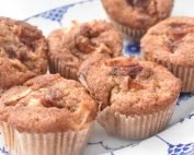 Æblemuffins med kanel - nemme saftige muffins