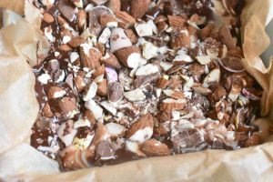 Rocky road - nem opskrift på chokoladebrud