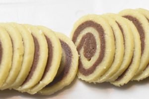 Spiral småkager - opskrift på rouladesmåkager