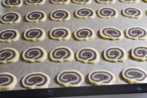 Spiral småkager - opskrift på rouladesmåkager