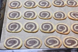 Spiral småkager - opskrift på rouladesmåkager