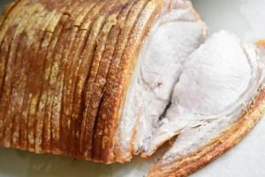 Flæskesteg i airfryer sprød & saftig opskrift