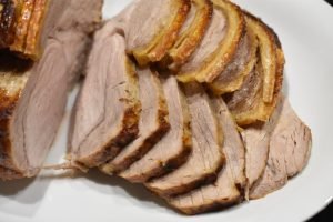 Flæskesteg i airfryer - sprød & saftig - nem opskrift