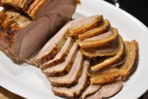 Flæskesteg i airfryer - sprød & saftig - nem opskrift