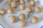 Marcipankonfekt med appelsin - orangekugler