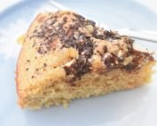 Peanutbutterkage med chokolade og salt