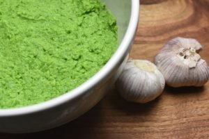 Ærtepuré - opskrift på nem dip med ærter
