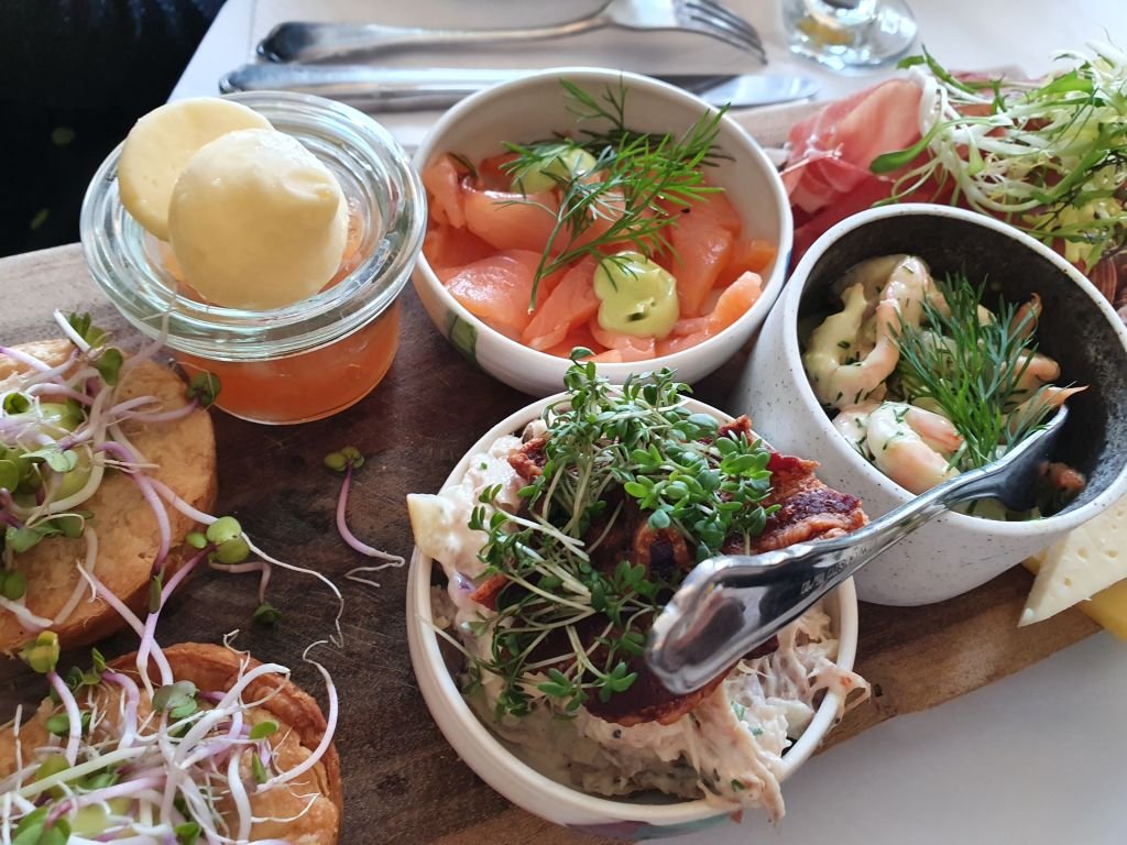 Lindholm Høje cafe - på dejlig familietur