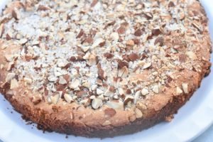 Citronkage med mandler - nem kage opskrift 