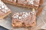Havretern med nougat - lækre havregrynssnitter