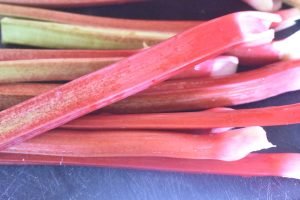 Rabarberkage med crumble - nem opskrift 
